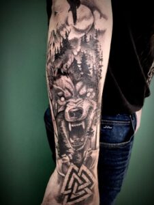 Wolf by:Joerg
